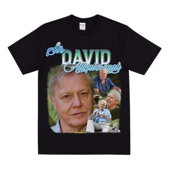 David Attenborough T Shirt Merch - Picture 1 of 4